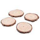 Unfinished Natural Round Wood Slices Circles Discs For DIY 3-4cm*0.5cm Craf P0Q7