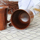 Solid Jujube Mug Wooden Coffee Beer Mug Handmade Office Tea Cup Newest Useful