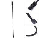 Host Case PC Cooler Cooling Fan Power Cable 1 Female to 4 Male 4Pin Socket