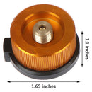 Camping Stove Butane Gas Metal Adapter Convert Fuel Canister ME