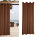 Waterproof Outdoor Curtain Drape Heat Insulated Blackout Drape UV Privacy Sun