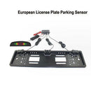 Car Parking Sensorreversing Radar European License Plate Camera Front Back