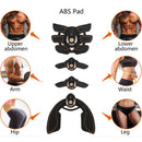1Set Abdomen Abs Arm Hip Muscle Toning Trainer ABS Stimulator Training Wireless