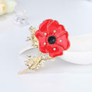 Flower Rhinestone Pins Brooches Clothes Lapel Jacket Shirt Badges Ornaments