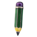 Kids Art Pencil Gift for Artist Pin Pencil Brooch Gift for Painters Jewelry