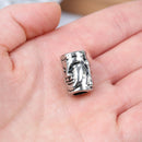 1PC Paracord Beads Metal Charms for Paracord Bracelet Braided Parts DIY Pend- OZ