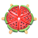 20Pcs Red Watermelon Decoration Crafts Beads Flatback Cabochon DIY Accessor BX