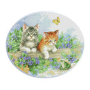 Printed Cute Cat Cross Stitch Kit 11CT Embroideery DIY Craft Sewing Supplies