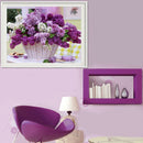 Flowers Basket  5D Diamond DIY Painting Craft Kit Home Decor Ornament