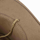 New Cowboy Cap Suede Look Wild West Fancy Cowgirl Unisex Hat Khaki