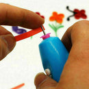 1PC Electric Slotted Paper Craft Quilling Origami Winder Steel Curling Pen O1N4