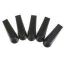 5PCS BLACK DOOR STOPS STOPPERS WEDGES JAM BLOCK HOLDER CATHER HOME OFFICE