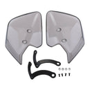 2PCS Motorcycle Plastic Handguards Handlebar Hand Guards Bike Brush Wind Guard