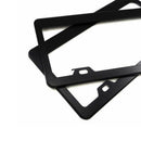 US Ca 2x Chrome Stainless Steel Car Truck License Number Plate Frame+Screw Cap&M