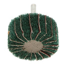 High Efficiency 6mm Shank Non-woven Abrasive Drawing Polishing Wheel Surface