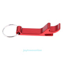 Aluminum Alloy Beer Bottle Opener Keychains Can Opener Keyring Claw Bar Tool