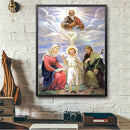 5D DIY Full Drill Diamond Painting Holy Angels Cross Stitch Embroidery Kit