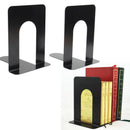 Bookend Form L Metal Bookends Bookshelf Support-School Office Books Hot