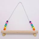 Chicken Swing Wooden Perch Chicken Hens Large Birds Macaws Canary Budgie B