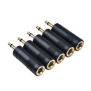Mono Jack Adapter 3.5 mm (1/ 8 Inch) Male to 6.35 mm (1/ 4 Inch) Female Aud H7B6