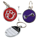 Anti-Lost Personal Pet ID Tag Dog Tags Stainless Steel Pet Tags