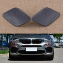 1Pair Front Head Light Washer Nozzle Cap Jet Cover Grounded Fit For BMW X6 08-14