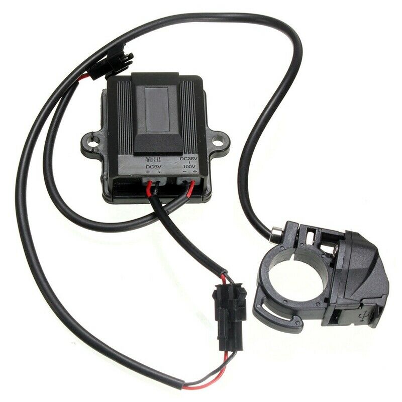 USB Port Electric Car Bicycle Dynamo Generator Charger Adapter for 36-100V  R2N8