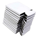 Beer Can Coolers Sleeves Reusable Drink Caddies for Events Weddings White