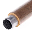 Fiber Glass Winter Ice Fishing Rod Telescopic Pole Sea Carp Feeder Tackle 65cm