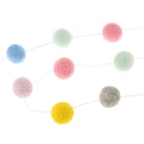 Nordic Style Romantic Decoration Ornament Lovely Felt Ball for Valentine's