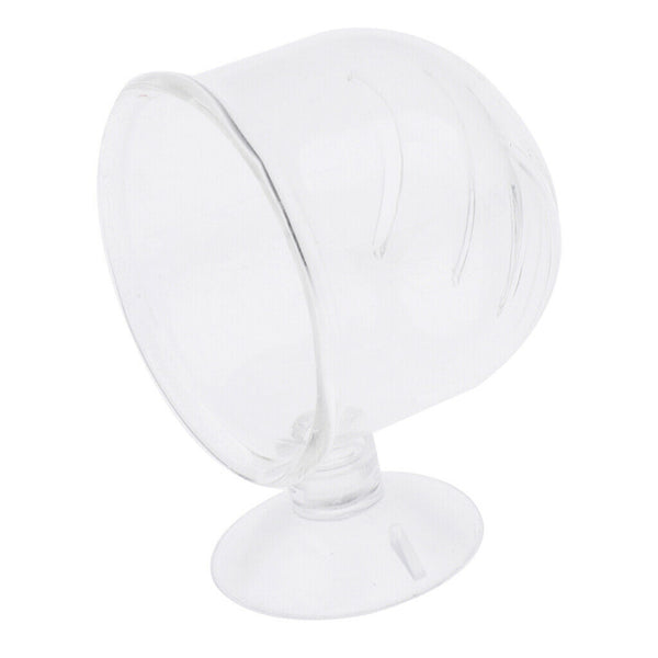 5x Glass Feeding Cup Fish Feeder Shrimp Red Worms Food For