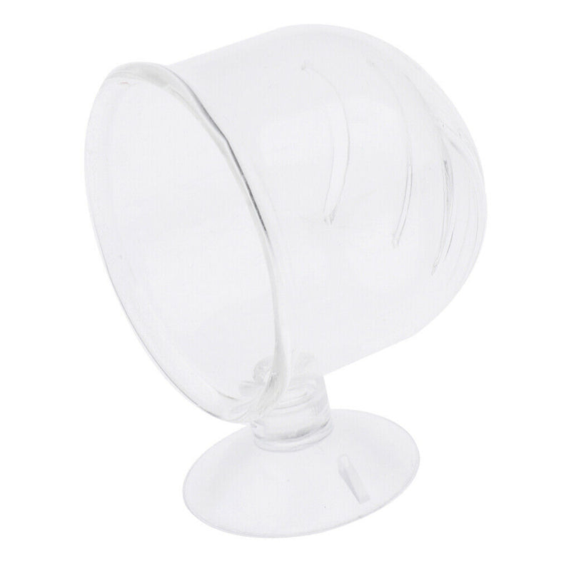 5x Glass Feeding Cup Fish Feeder Shrimp Red Worms Food For