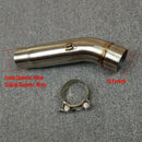 Motorcycle Motorbike Middle Exhaust Middle Mid Link Pipe Connector for HOND
