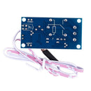 DC 12V Photoelectric Switch Sensor Relay Module 50mmx25mm w 2 Cable S3J6