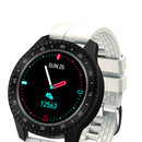 F17 Smartwatch Blood Pressure Heart Rate Monitor Fitness Tracker White
