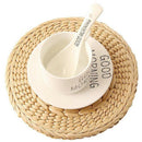 4 Pcs Natural Weave Placemats Round Braided Rattan Tablemats For Coasters,