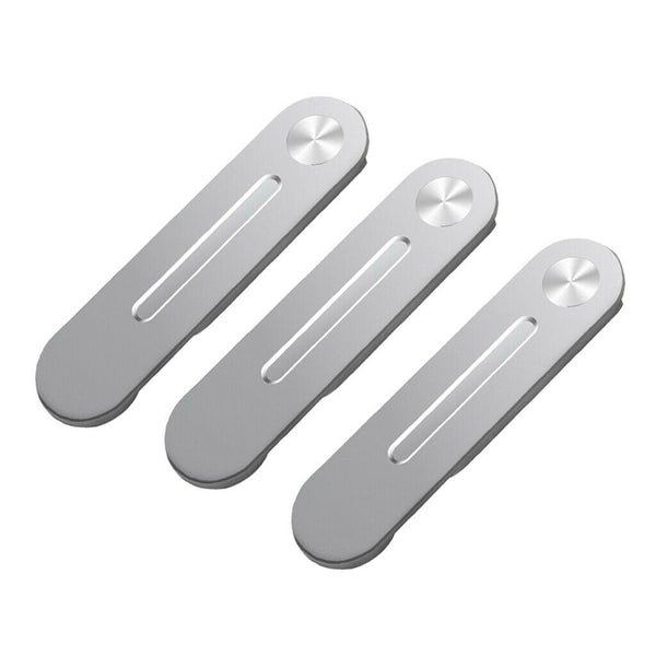 3x  Laptop Side Mounts Cellphone Holder Fixed for Smartphone Phone