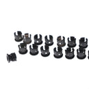 20PCS 3mm Black Plastic LED Holder Case Clip Display Panel LJTY
