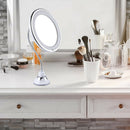 5X 10X Magnifying LED Fogless Suction Cup LED Makeup Mirror Cosmetic Tools