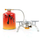Portable Outdoor Stove Camping Cooking Hiking BBQ Supplies Heater Mini Gas I4P6