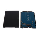 M.2 NGFF to SATAIII Adapter SSD Enclosure for 2242 2260 2280mm SSD Black