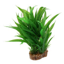 2Pcs Natural Looking Artificial Leaf & Cactus Aquarium Plant Decor Ornament