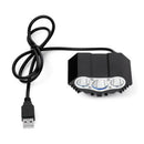 7500 Lumen 3X CREE T6 LED Bicycle Bike Front Light Lamp Headlight Headlamp