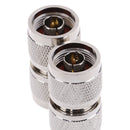 1x N Male plug to UHF PL-259 PL259 Male straight radio RF adapter connectJâ„–[