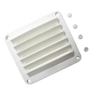 5-1/2 x 4-7/8 inch Louvered Vents, Boat Marine Hull Air Vent Grill Cover