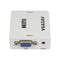 1080P Mini Digital VGA to RCA AV TV CVBS Converter with audio for PC laptop â„–[