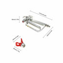 3600PSI Airless Paint Spray Gun With Nozzle Guard for Wagner Titan Pump Spr M7K9