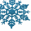 12 Pcs Glitter Snowflake Christmas Ornaments Xmas Tree Hanging Decoration B F8B1