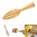 Wood Lemon Juicer Reamer Squeezer Fruit Orange Citrus Juice Extractor Tools B9Q1