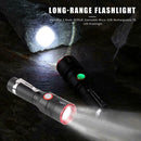USB Telescopic Zoomable T6 LED Flashlights Camping Fishing 3 Modes Flashlight
